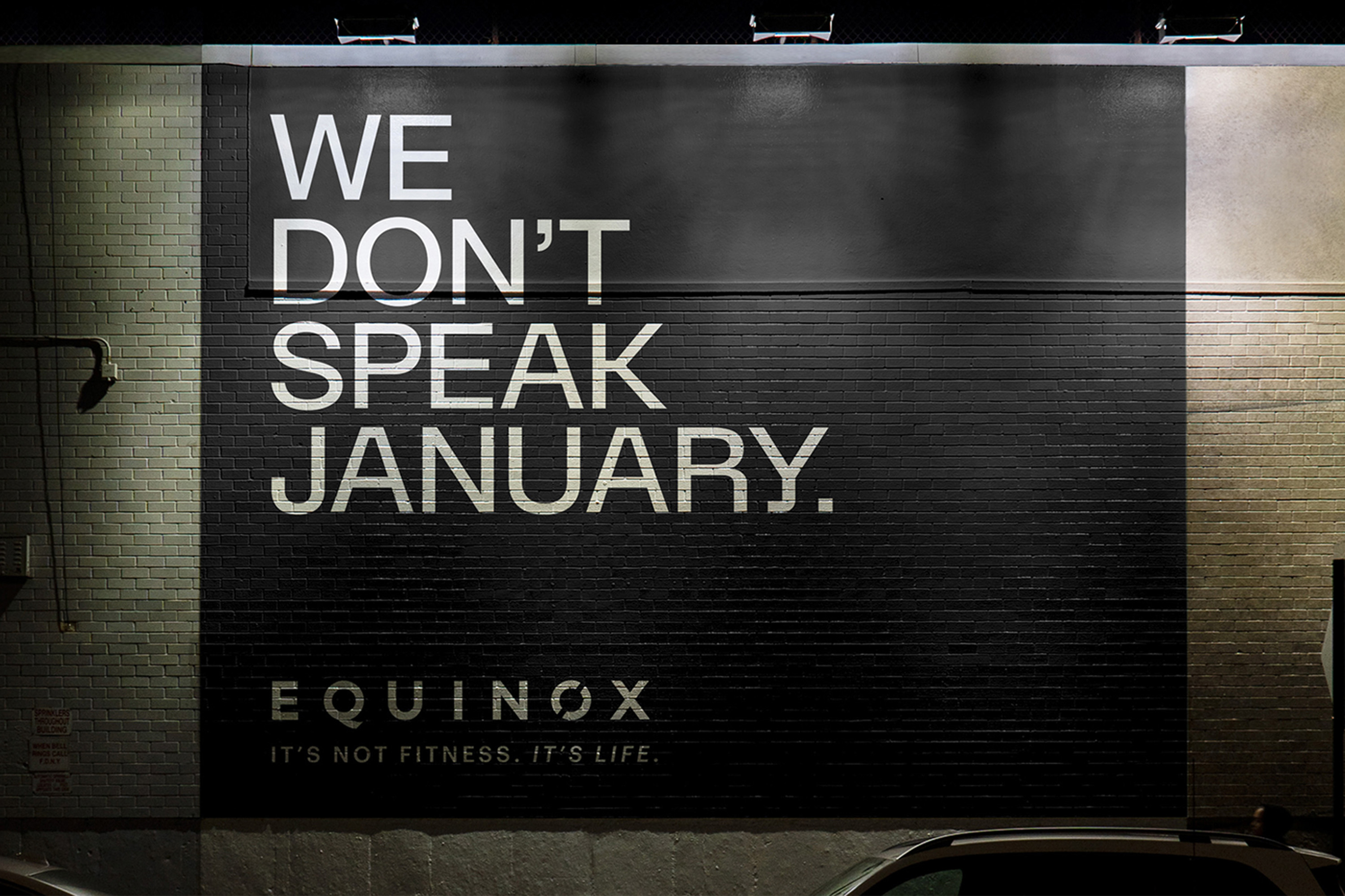 We Don't Speak January