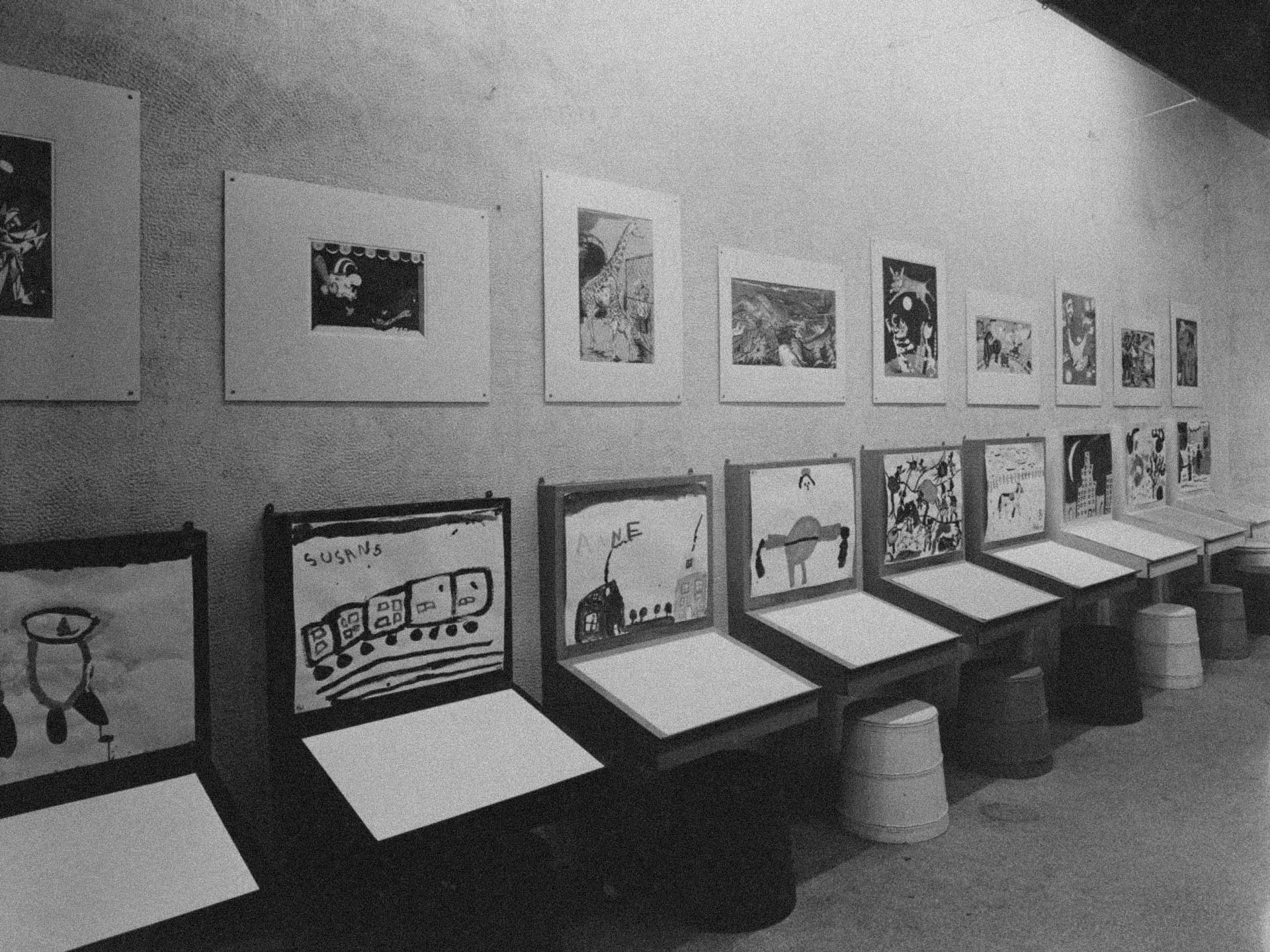 Children's art classes at MoMA. Source - MoMA Exhibition history https://www.moma.org/calendar/exhibitions/history/